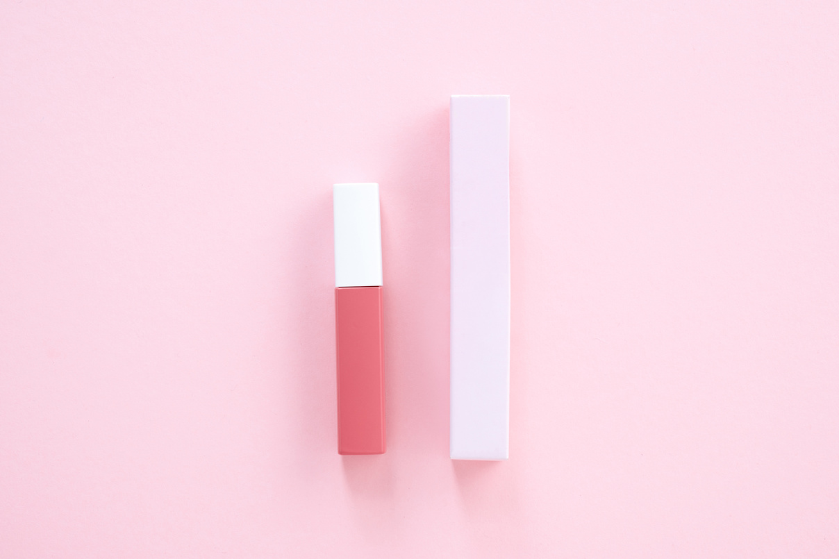Close-Up Photo Of Pink Lip Gloss